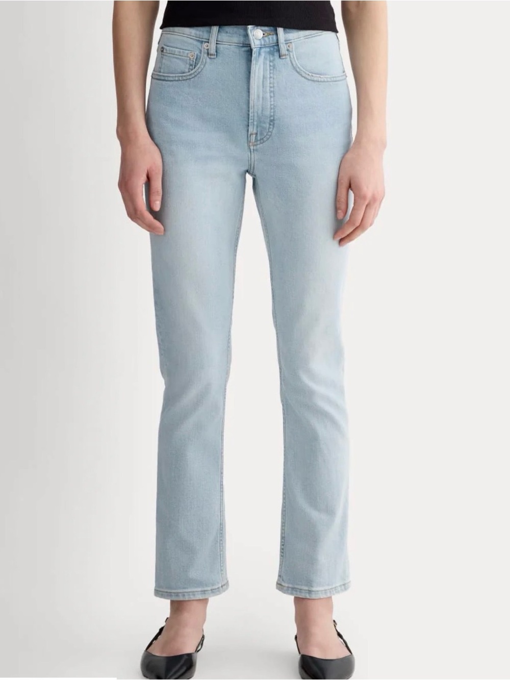 EVERLANE Light Blue High Rise The Original CHEEKY Jean Size 28